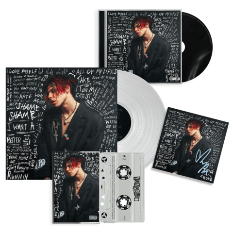 YUNGBLUD by Yungblud - Deluxe Vinyl + Deluxe CD + Deluxe Cassette + Signed Card - shop now at Yungblud Shop (alt) store