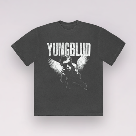 VINTAGE WASH WINGS von Yungblud - T-Shirt jetzt im Yungblud Shop (alt) Store