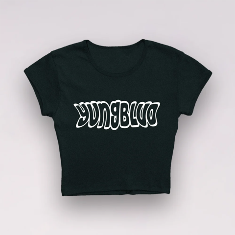 WARPED LOGO "BABY TEE" by Yungblud - Cropped T-Shirt - shop now at Yungblud Shop (alt) store